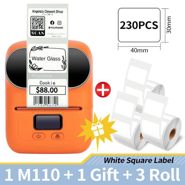 Smart Thermal Label Printer - TheWellBeing4All