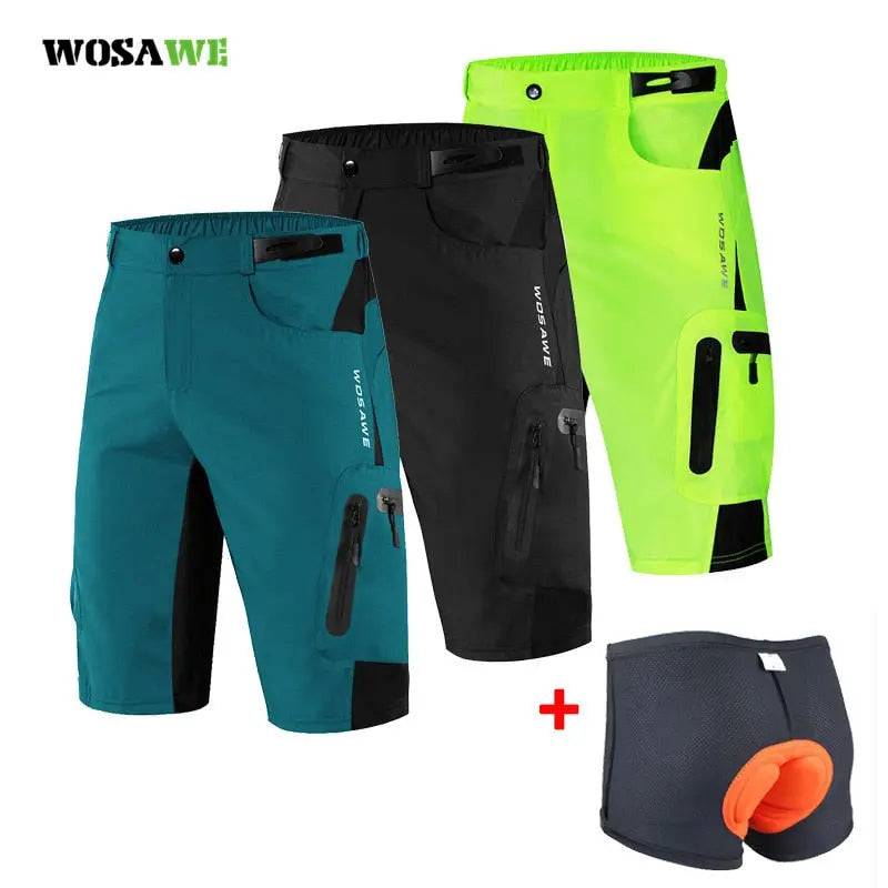 Cycling Shorts Summer Breathable Loose Short MTB Shorts Bike Shorts Men Running Bicycle Riding Shorts - TheWellBeing4All