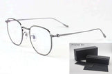 Round Big Face Fashion Brand Light Prescription Glasses Eyewear - TheWellBeing4All