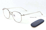 Round Big Face Fashion Brand Light Prescription Glasses Eyewear - TheWellBeing4All