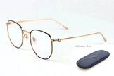 Round Big Face Fashion Brand Light Prescription Glasses Eyewear - TheWellBeing4All