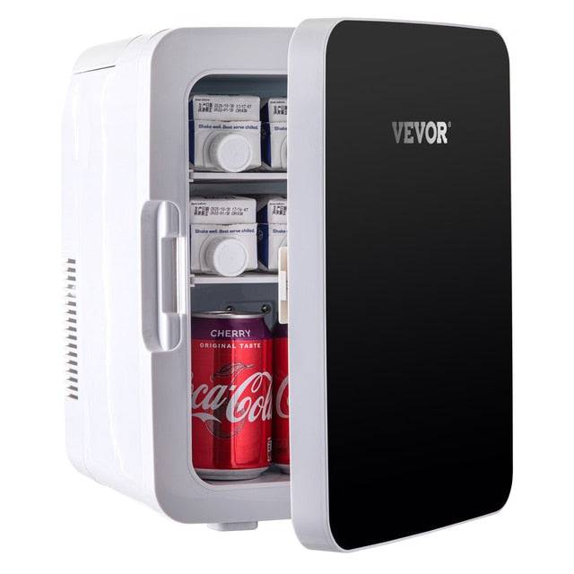 10L Mini Car Refrigerator Portable Freezer Cooler and Warmer Storing Skincare Cosmetic Food Drink