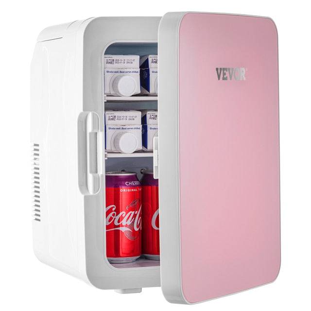 10L Mini Car Refrigerator Portable Freezer Cooler and Warmer Storing Skincare Cosmetic Food Drink
