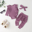 3Pcs Baby Girl Clothes Set Newborn's Clothing - TheWellBeing4All