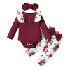 3Pcs Baby Girl Clothes Set Newborn's Clothing - TheWellBeing4All