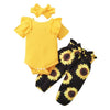 3Pcs Baby Girl Clothes Set Newborn's Clothing - TheWellBeing4All