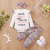 3Pcs Baby Girl Clothes Set Newborn's Clothing - TheWellBeing4All