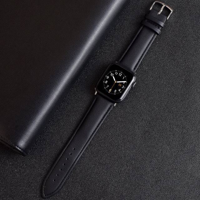 Bracelet Belt Genuine Leather Band for Apple Watch - TheWellBeing4All