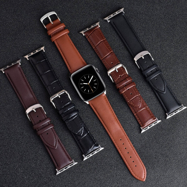 Bracelet Belt Genuine Leather Band for Apple Watch - TheWellBeing4All