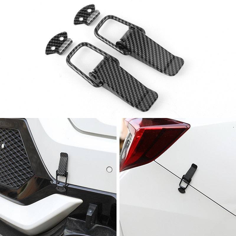 Pull buckle bumper carbon fiber lock repair gap decoration set - TheWellBeing4All