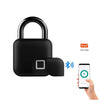 Fingerprint Padlock Bluetooth Waterproof Smart Padlock  Anti-Theft - TheWellBeing4All