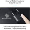 Fingerprint Padlock Bluetooth Waterproof Smart Padlock  Anti-Theft - TheWellBeing4All