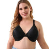 Non Padded Seamless Underwire Racer back Front Close Push Up Bra 105 110 A B C D E F Plus Size Cup BH - TheWellBeing4All