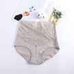 High Waist Underwear Cotton Lace  Girls Belly Briefs - TheWellBeing4All