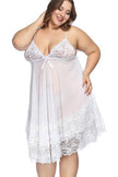 Lingerie  Nightdress Plus Size Pajamas Dresses For Women 5XL 6XL 7XL - TheWellBeing4All