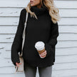 Pullover Turtle Neck Knitted Oversized - TheWellBeing4All