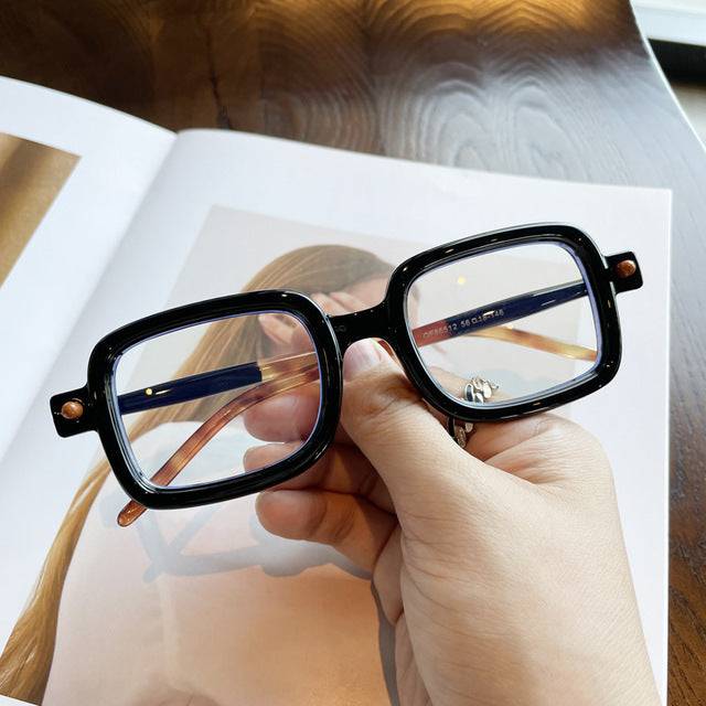 Frame Square Clear Len Glasses - TheWellBeing4All