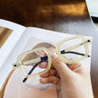 Frame Square Clear Len Glasses - TheWellBeing4All