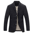 Jacket Blazers Men Cotton Casual Blazer Men Suit Coat Male Blazer Masculino Jackets M-5XL - TheWellBeing4All