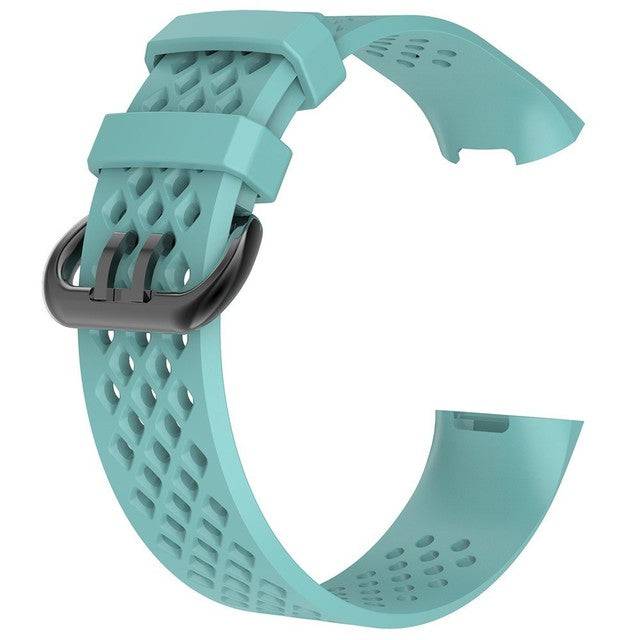 Replacement Band For Fitbit Charge 3 Strap Silicone Band For Fitbit Charge 4 Breathable Watch Strap For Fitbit Charge 4/3 Band - TheWellBeing4All