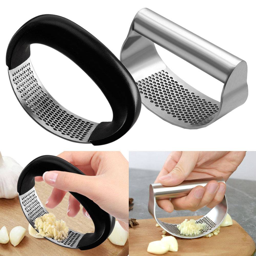 Stainless Garlic Manual Crusher Press Device - TheWellBeing4All