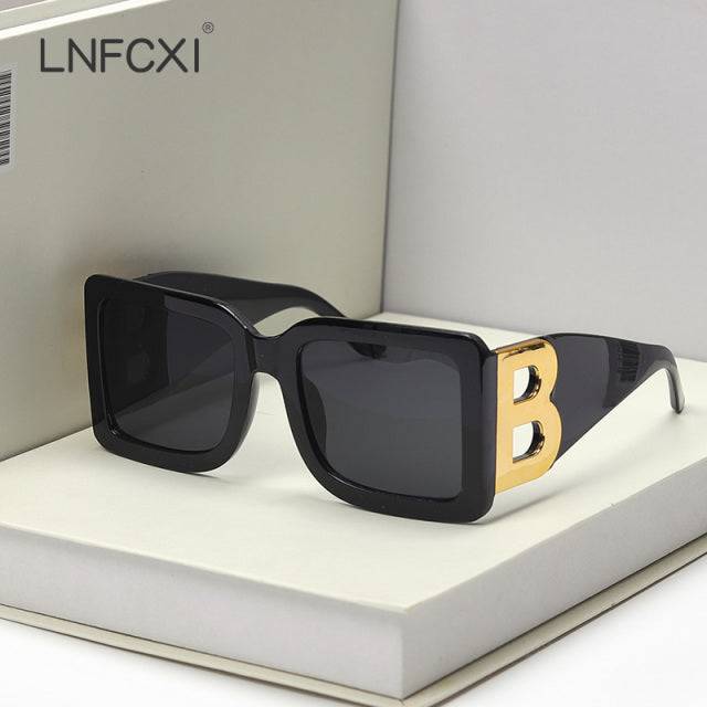 The Letter B  Square Luxury Trend Sunglasses - TheWellBeing4All