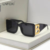 The Letter B  Square Luxury Trend Sunglasses - TheWellBeing4All