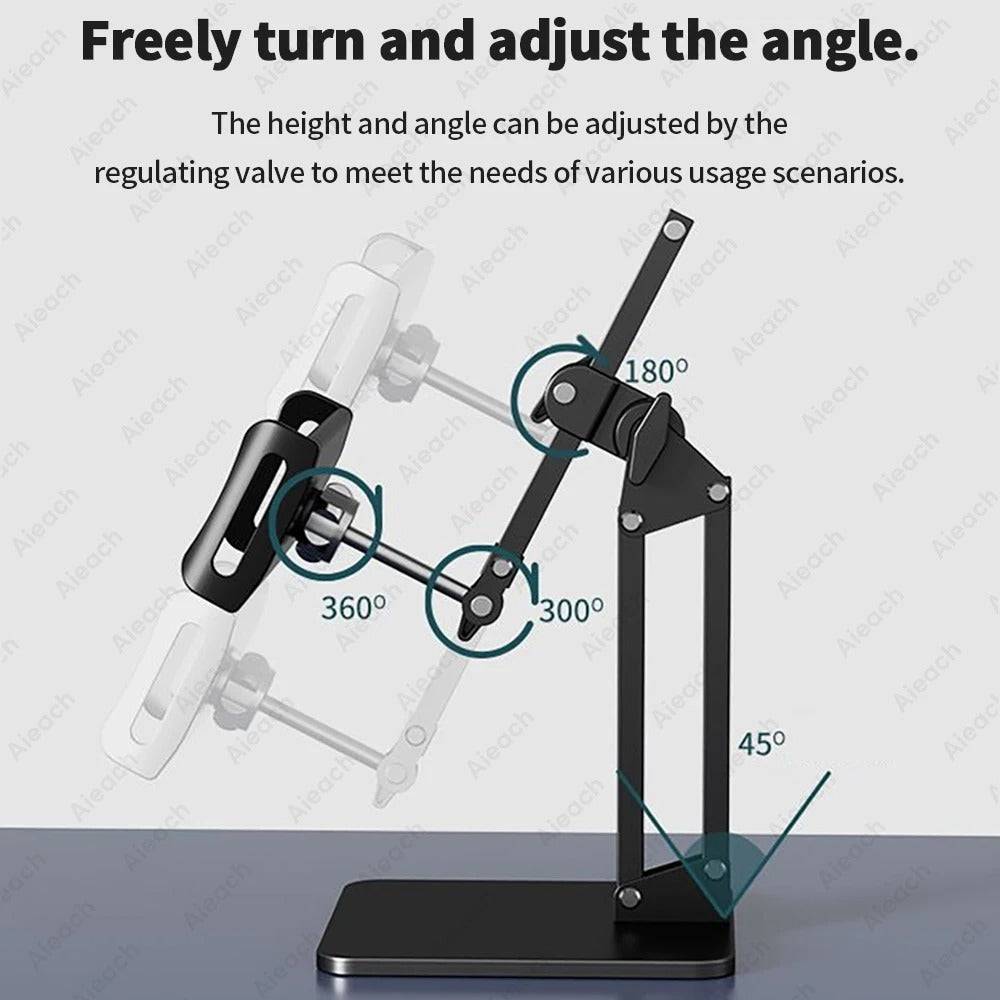 The Double Support Clip Ipad Tablet Stand Phone Holder - TheWellBeing4All