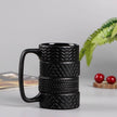 Tire Ceramic Mug Large Capacity Porcelain Coffee Milk Tea Black Cups NICE Gift - TheWellBeing4All