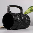 Tire Ceramic Mug Large Capacity Porcelain Coffee Milk Tea Black Cups NICE Gift - TheWellBeing4All