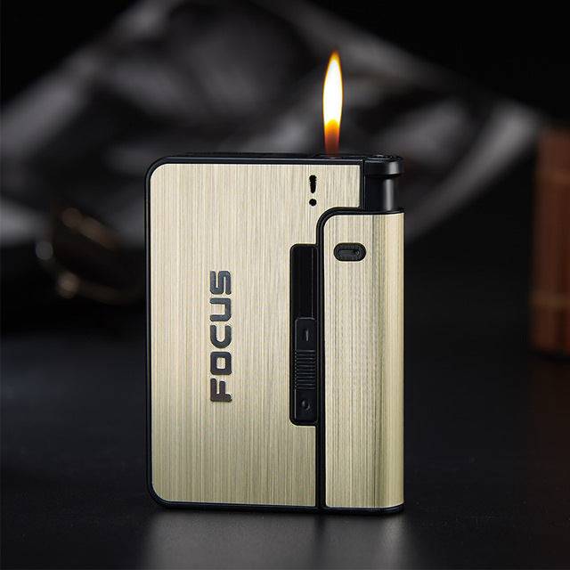 Automatic Cigarette Case & Mount Lighter - TheWellBeing4All