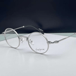 Vintage Frame Myopia Eyeglasses Prescription Pure Titanium Round - TheWellBeing4All