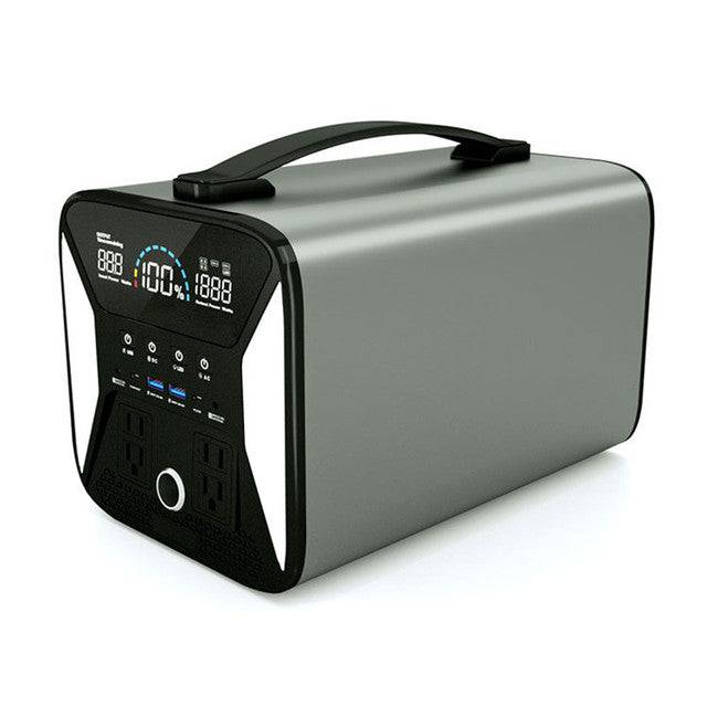 Portable Power Station High Capacity Fanless Noise Free Solar Generator Energy Supply Battery Charger - TheWellBeing4All