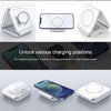 3 in 1 Foldable Magnetic Wireless Chargers for iPhone, Apple Watch/AirPods - TheWellBeing4All