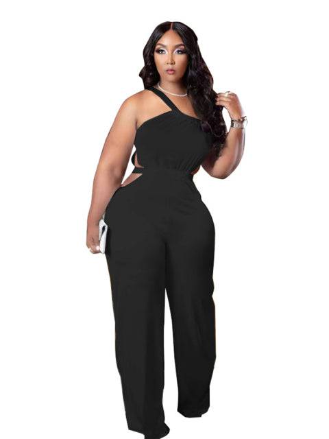 Jumpsuits Elegant Backless Jumpsuit One Piece Sexy Jumpsuit Club wear - TheWellBeing4All