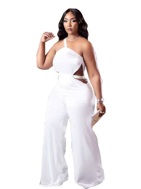 Jumpsuits Elegant Backless Jumpsuit One Piece Sexy Jumpsuit Club wear - TheWellBeing4All