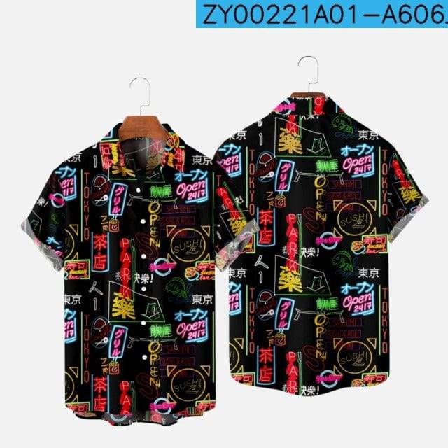 Street Hawaiian Beach Vintage Shirt - TheWellBeing4All