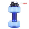 Water Dumbbell Sport Bottle Large Capacity Fitness Bodybuilding Exercise Outdoor - TheWellBeing4All