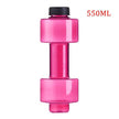 Water Dumbbell Sport Bottle Large Capacity Fitness Bodybuilding Exercise Outdoor - TheWellBeing4All