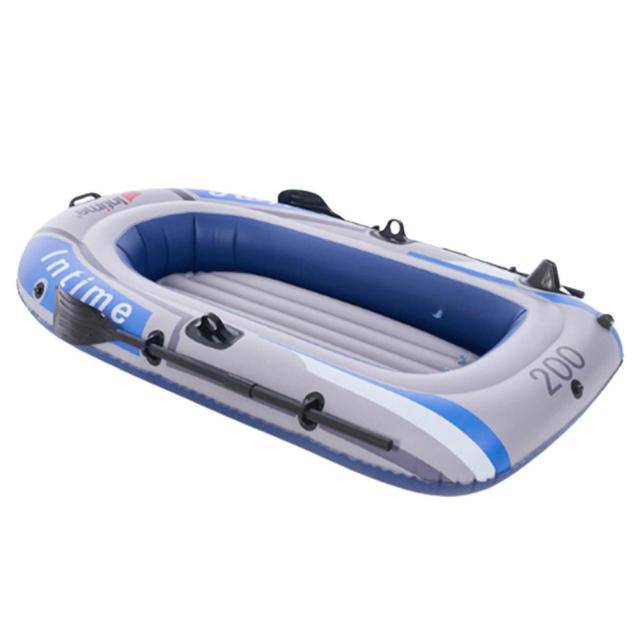 Inflatable Boat Raft with Air Pump Rope Paddle - TheWellBeing4All