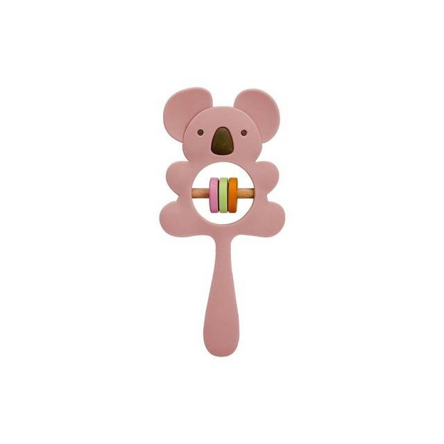 Silicone Rattles Animal Koala Handbells  Baby Bed Bell Educational Toys Safe Food Grade Baby Teether - TheWellBeing4All