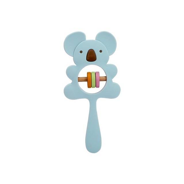 Silicone Rattles Animal Koala Handbells  Baby Bed Bell Educational Toys Safe Food Grade Baby Teether - TheWellBeing4All