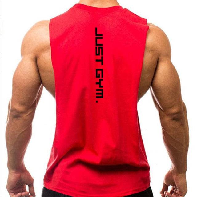 Gym Hoodies Tank Top Men Fitness Shirt Bodybuilding Singlet Workout Vest Men - TheWellBeing4All