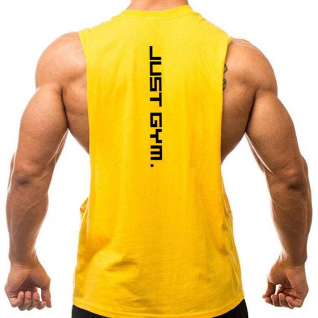 Gym Hoodies Tank Top Men Fitness Shirt Bodybuilding Singlet Workout Vest Men - TheWellBeing4All