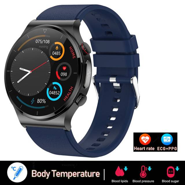 ECG+PPG Smart Watch for Laser Treatment of Hypertension, Hyperglycemia, and Hyperlipidemia - TheWellBeing4All