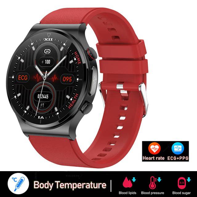 ECG+PPG Smart Watch for Laser Treatment of Hypertension, Hyperglycemia, and Hyperlipidemia - TheWellBeing4All