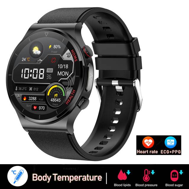 ECG+PPG Smart Watch for Laser Treatment of Hypertension, Hyperglycemia, and Hyperlipidemia - TheWellBeing4All