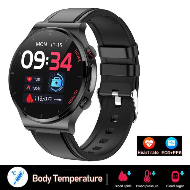 ECG+PPG Smart Watch for Laser Treatment of Hypertension, Hyperglycemia, and Hyperlipidemia - TheWellBeing4All