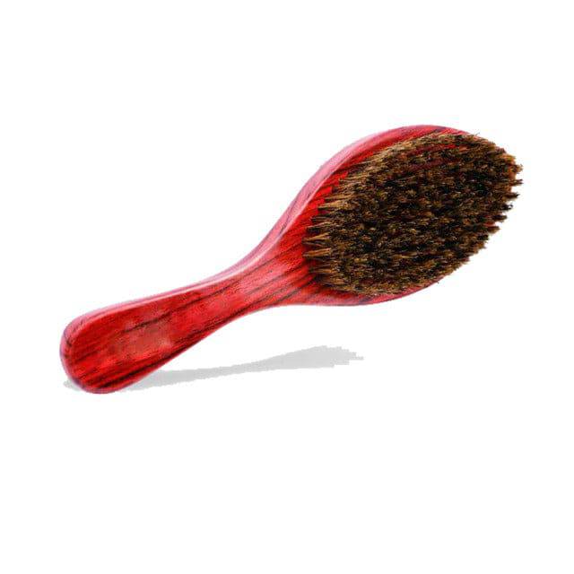 Wave Hair Brush Hard Boar Bristle Wooden Brushes Head Curved Palm Combs 360 Man Hairdressing Hairstyling Tools For Afro - TheWellBeing4All