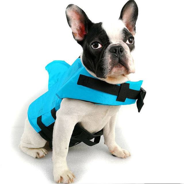 Dog Life Vest Summer Shark Pet Life Jacket Dog Clothes Dogs Swimwear Pets Swimming Suit - TheWellBeing4All